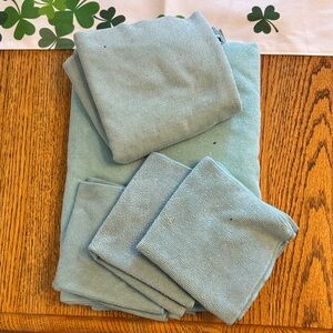 Norwex Blue Bath Towels